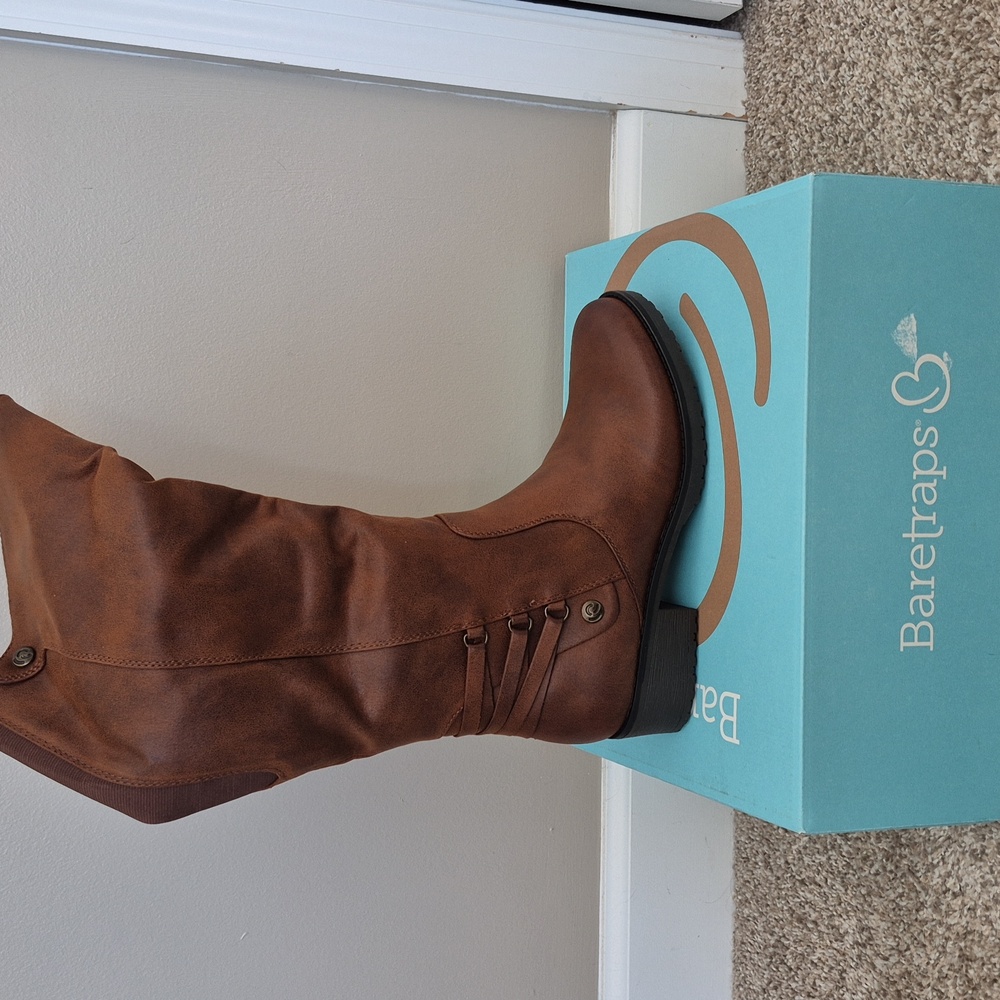 BareTraps Ornella Brush Brown Boots